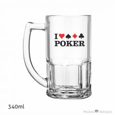 Caneca - I love poker