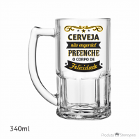 Caneca - Cerveja não Engorda