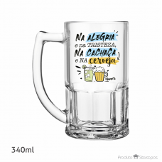 Caneca - Na Alegria e Na Cerveja