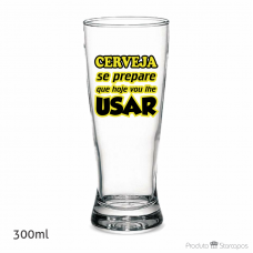 Copo - Cerveja vou lhe usar